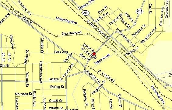 street map of casey industrial park
